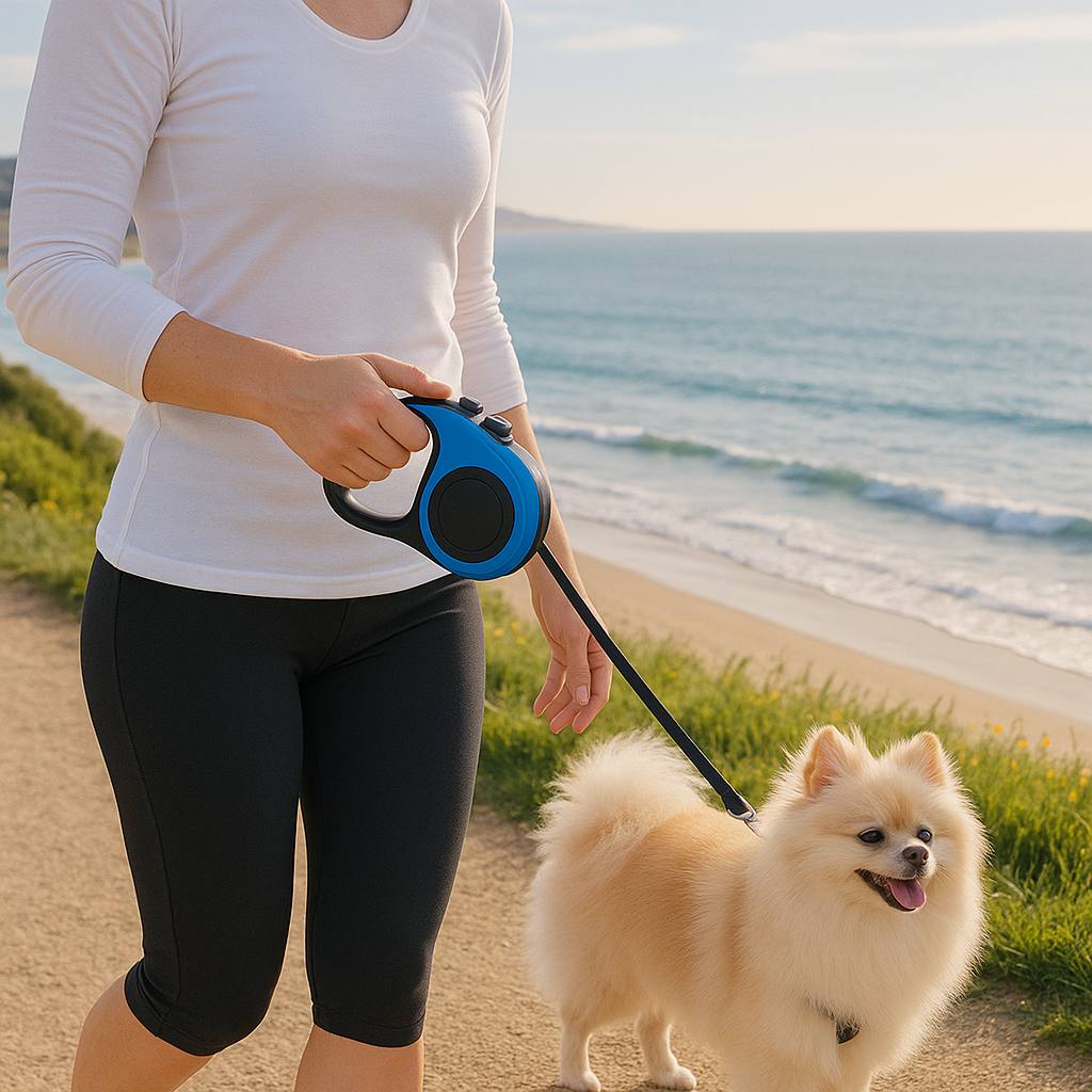 Automatic Retractable Dog Leash – 16.5FT Pet Walking Lead with Free US Delivery