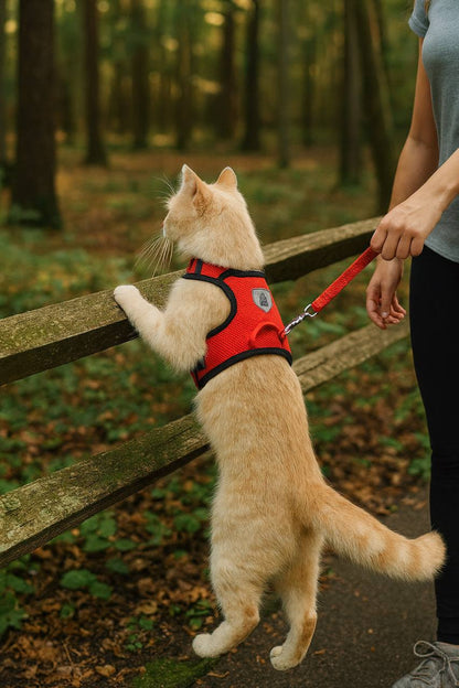 Dog Harness Vest Walking Lead Leash for Puppy Dogs Collar Polyester Adjustable Mesh Dog Harness for Small Medium Pet Accessories