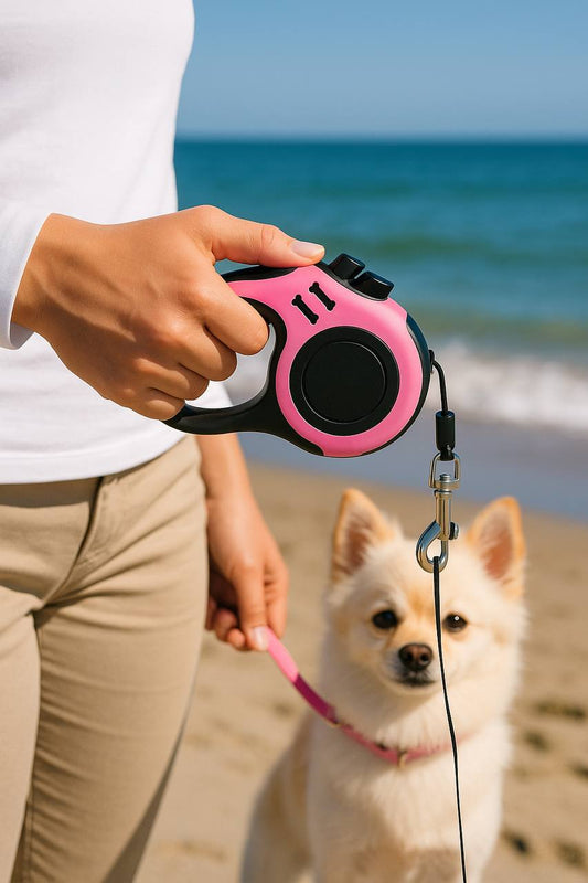 Automatic Retractable Dog Leash – 16.5FT Pet Walking Lead with Free US Delivery